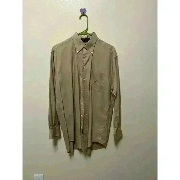 Tan button down men’s - Picture 1 of 4
